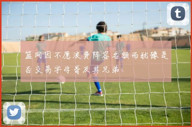 篮网因不愿浪费阵容名额而犹豫是否交易字母哥及其兄弟